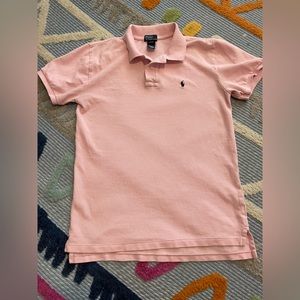Polo pink youth Large